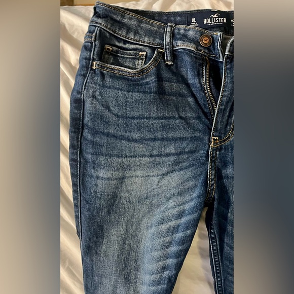 Hollister High Rise Super Skinny Classic Stretch Women's Jeans W-24 L- 32 - Picture 5 of 7